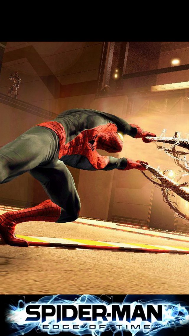 Spiderman Edge Of Time Wallpaper Iph Iphone5 スパイダーマンの待ち受け壁紙画像 1136x640 Naver まとめ