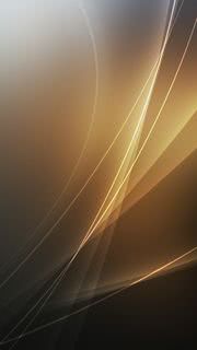 【ゴールド】光の曲線 - iPhone6壁紙
