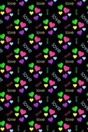 Black Love Heart wallpaper