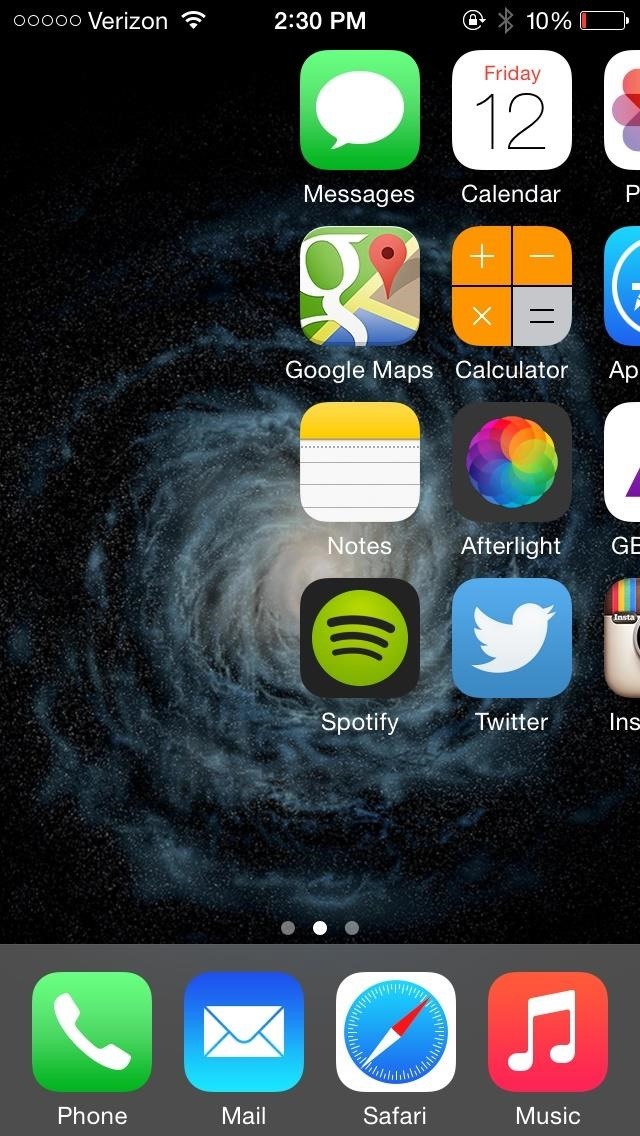 Hide Your Home Screen Apps In Ios 8 For Less Wallpaper Clutter 171 Ios Gadget Hacks スマホ壁紙 Iphone待受画像ギャラリー