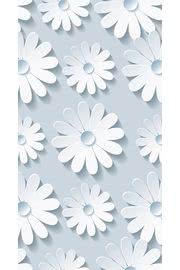 【64位】白い花柄💕女子向けiPhone壁紙