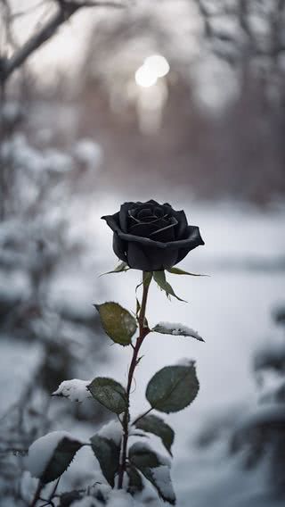 【64位】黒い薔薇