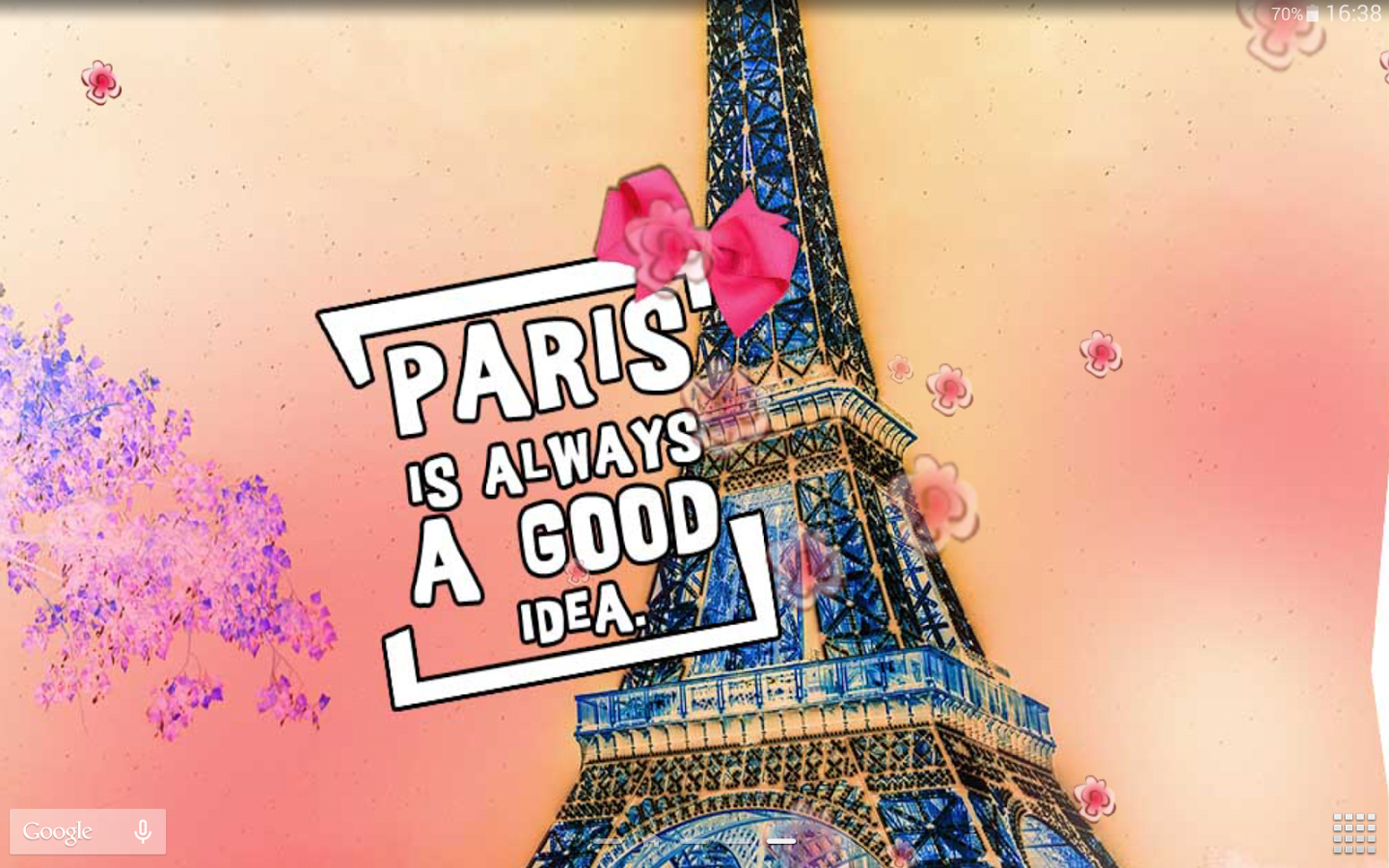 Cute Paris Live Wallpaper スマホ ライブ壁紙ギャラリー