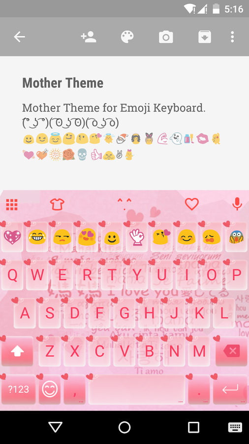 Mother S Day Emoji Keyboard スマホ ライブ壁紙ギャラリー