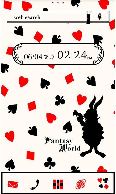 Cards In Wonderland For Home スマホ ライブ壁紙ギャラリー