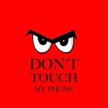 Don't touch | ロック画面用