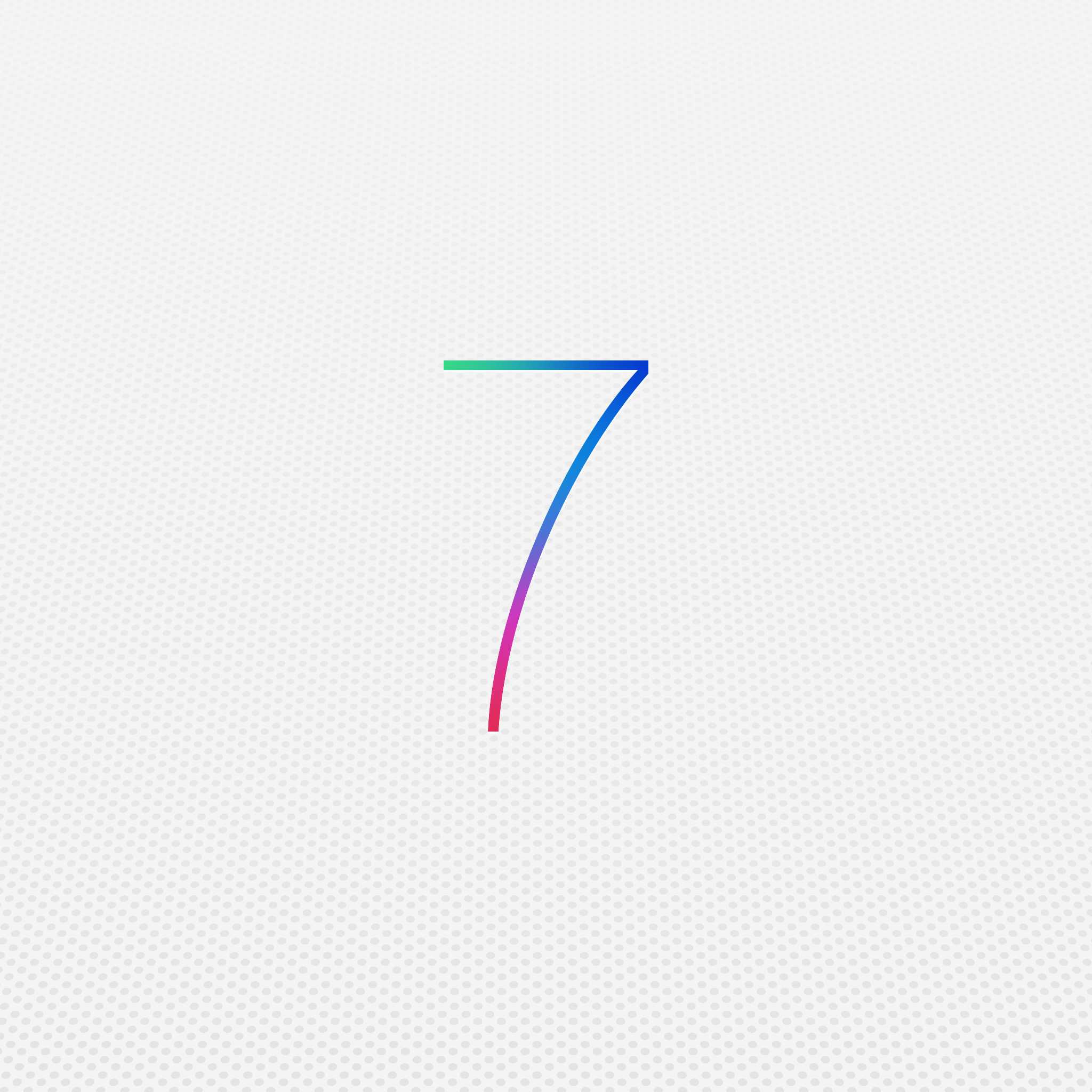 Iphone初心者ニュース 仕事早ゃ Ios7ロゴ 壁紙 Ipad タブレット壁紙ギャラリー