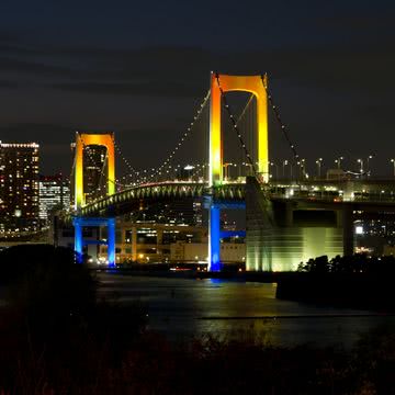 レインボーブリッジの夜景