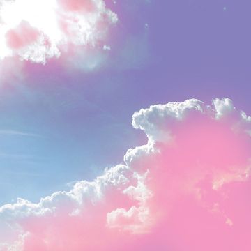 【12位】パステルカラーの雲 | かわいいiPad壁紙
