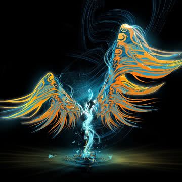 天使の羽 | デジタルアート