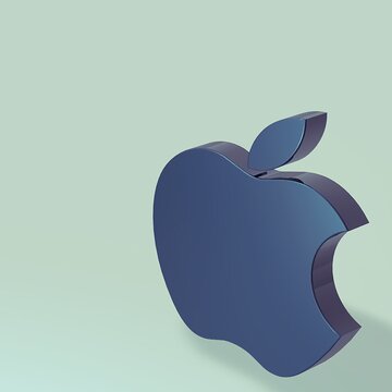 Apple - 3Dロゴ