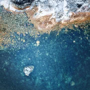 海 - 航空写真