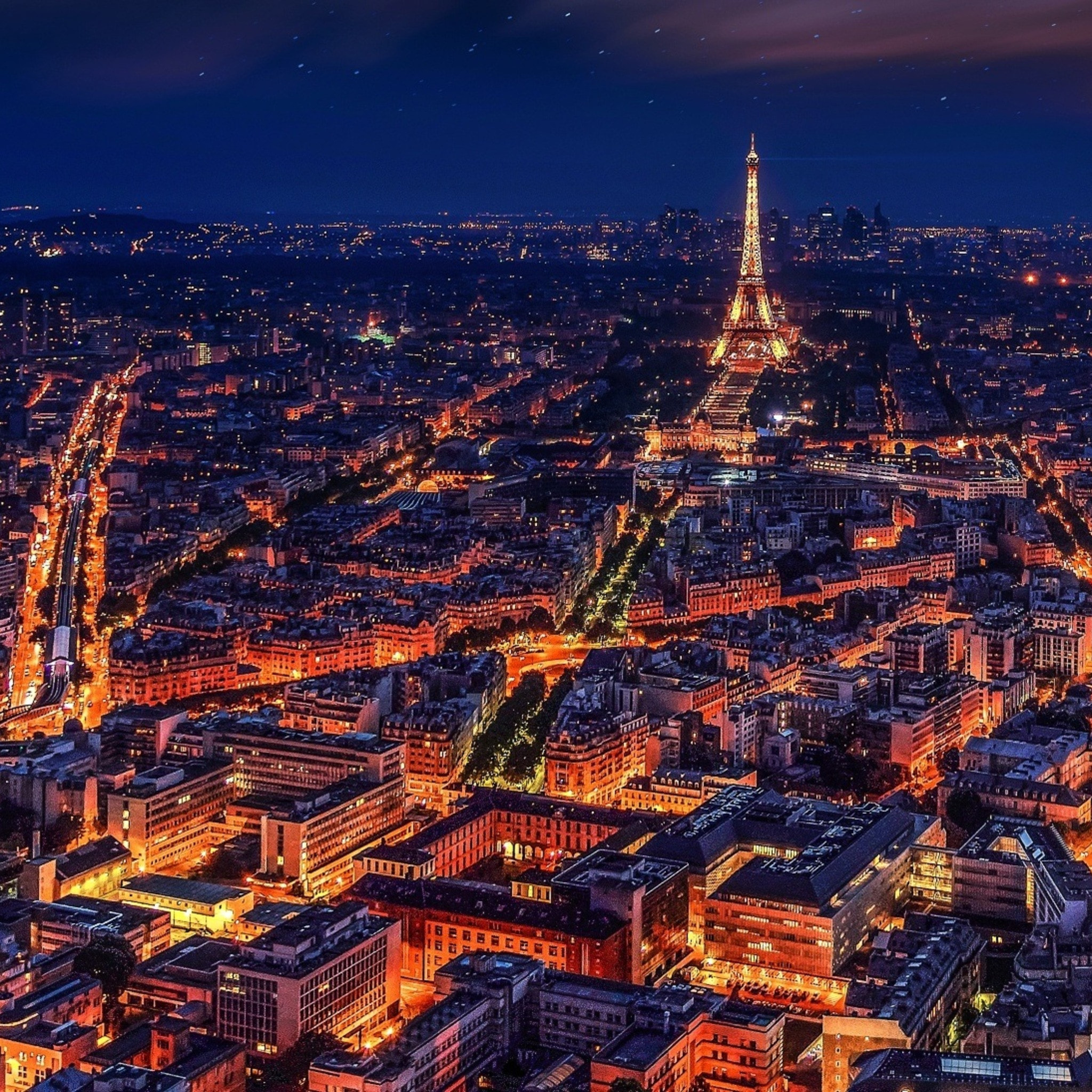 パリの夜景 Ipad タブレット壁紙ギャラリー