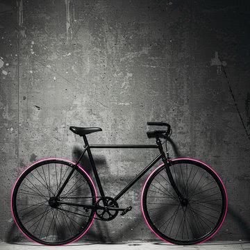 自転車|コンクリートのiPhone壁紙