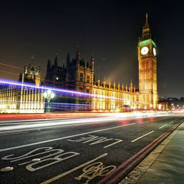 ロンドンの夜景