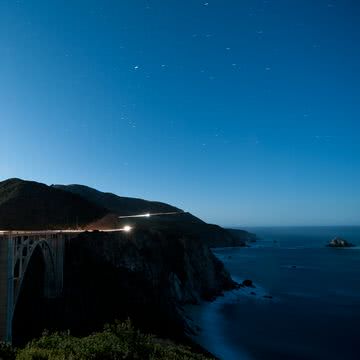 夜の海