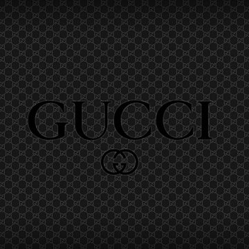 GUCCI | ブランドロゴのiPad壁紙