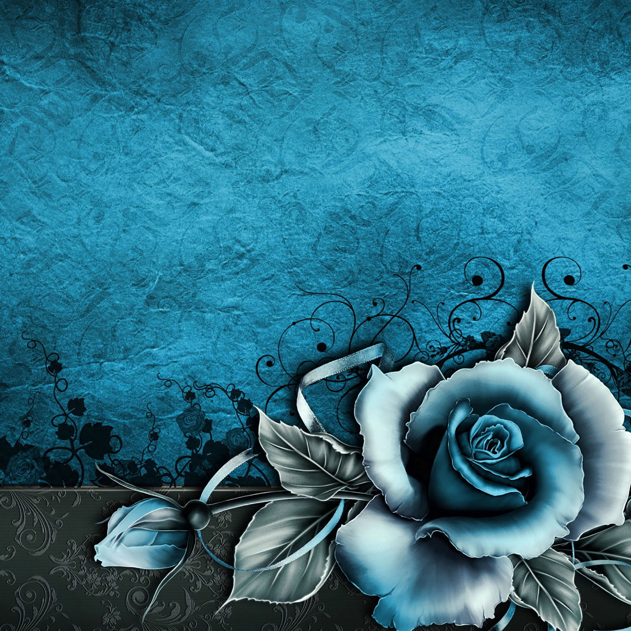 新しいコレクション かっこいい 青い 薔薇 イラスト 1695 Josspicturew3gtj