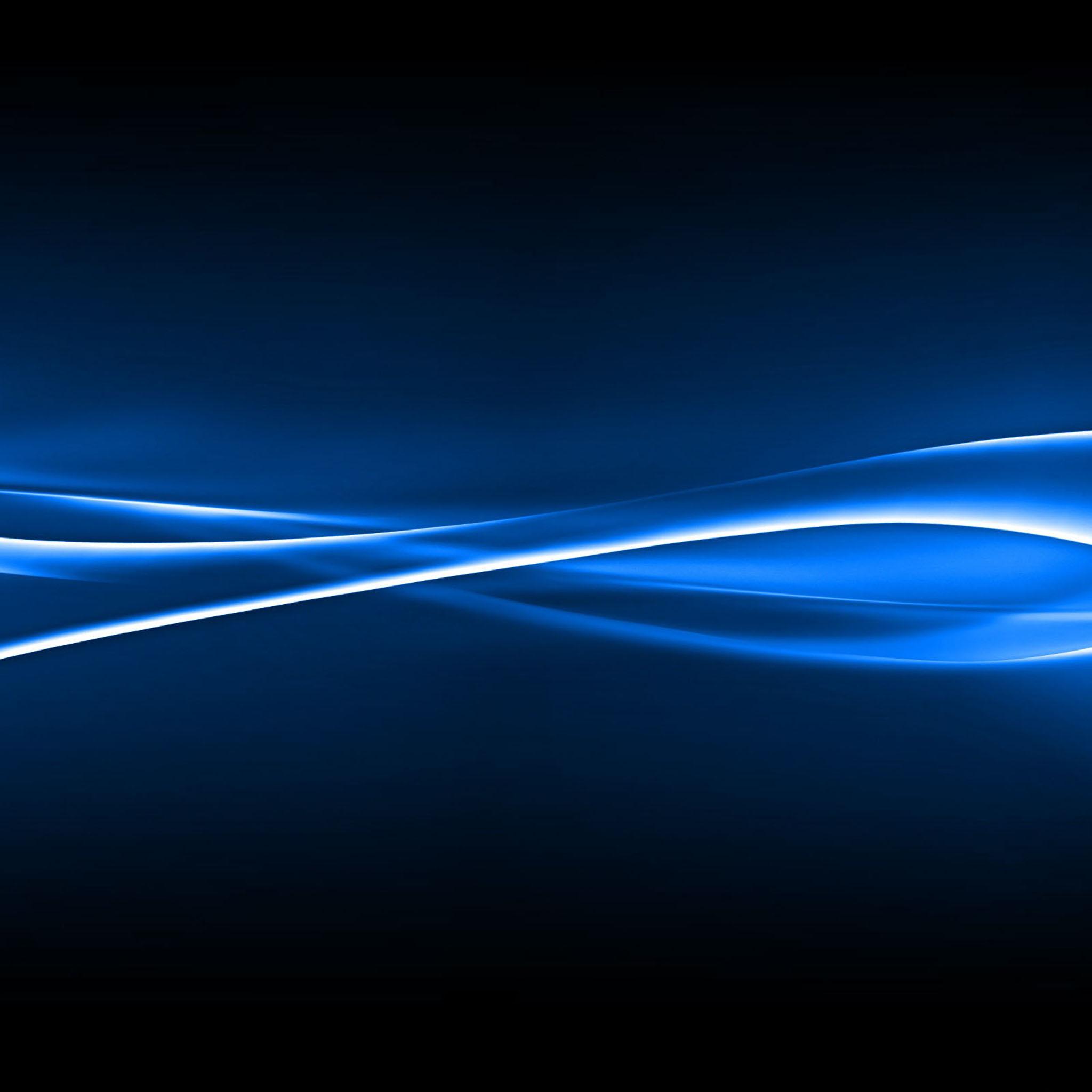 Blue Light Wave Ipad Wallpaper Desktop Ipad タブレット壁紙