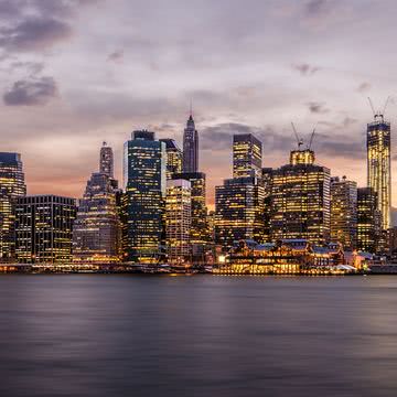 マンハッタンの夜景