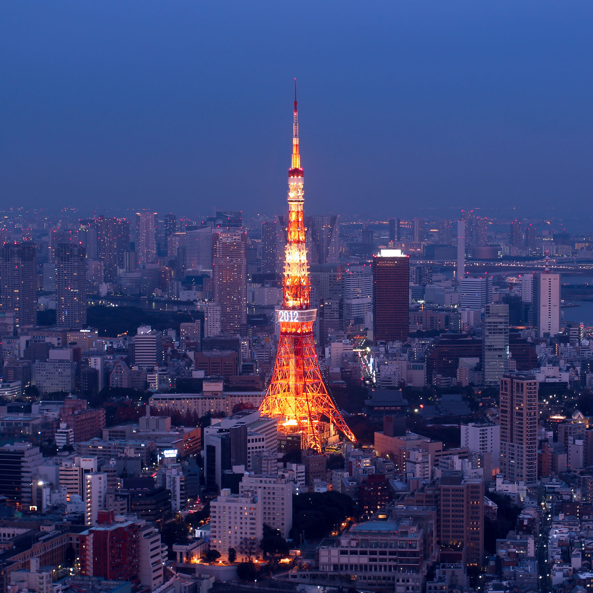 人気284位 東京タワーの夜景 Ipad タブレット壁紙ギャラリー