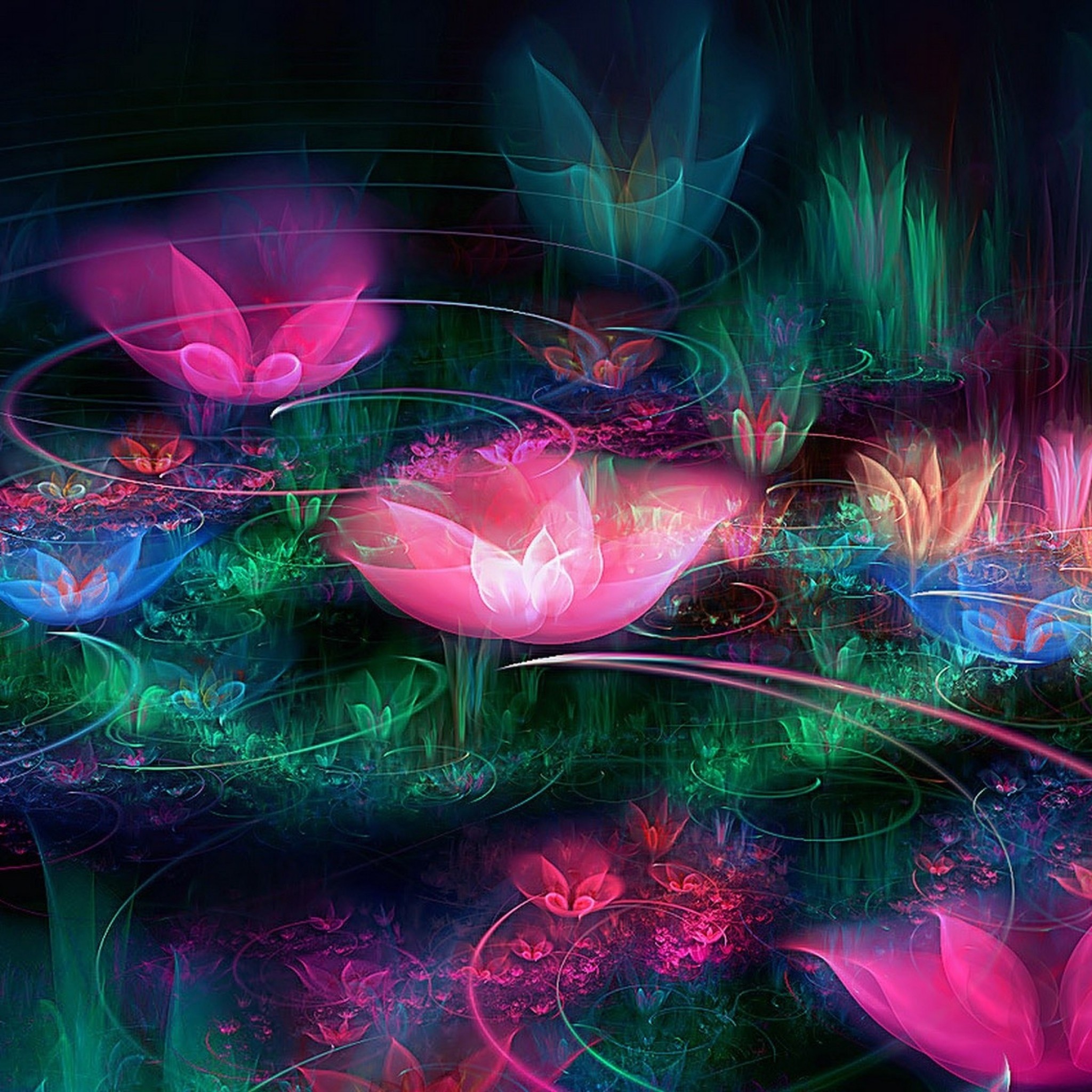 最新のhd幻想 的 花 イラスト 綺麗 美しい花の画像