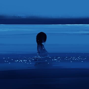 girl in water