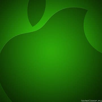 iPhone壁紙Green Apple iPad W…