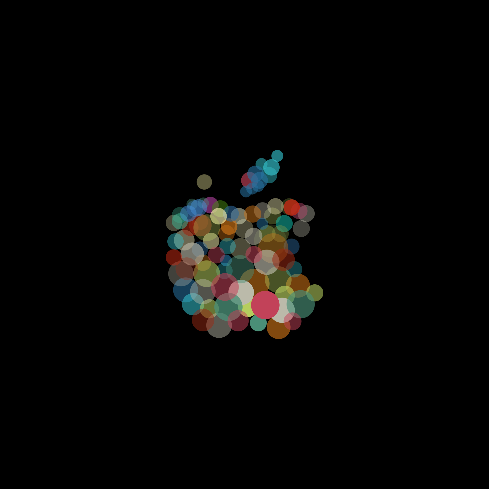 Appleロゴ 黒背景 Ipad タブレット壁紙ギャラリー