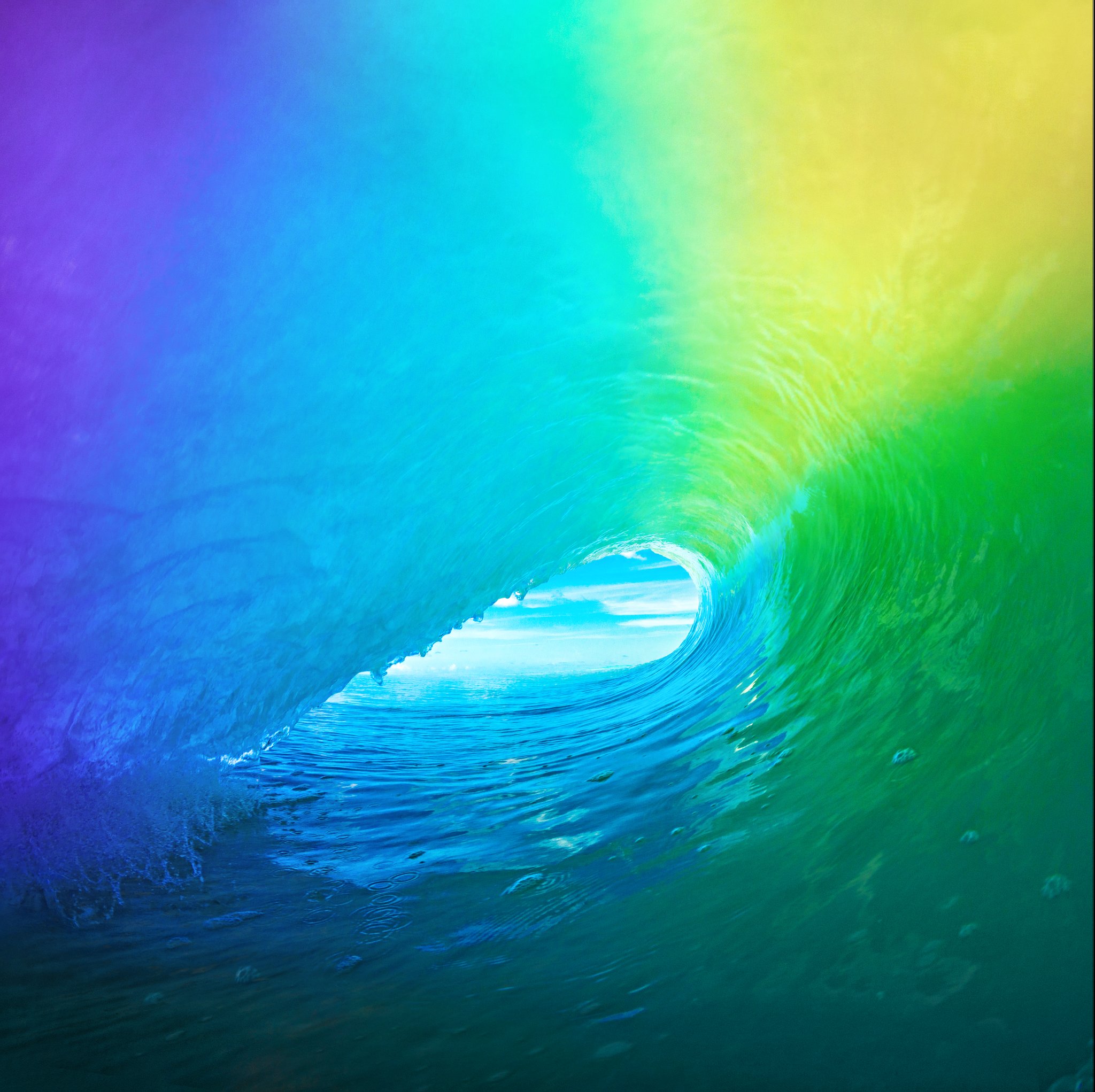 虹色の波 Ipad タブレット壁紙ギャラリー