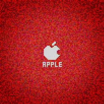 ドット絵のAppleロゴマーク