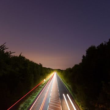 夜の道路