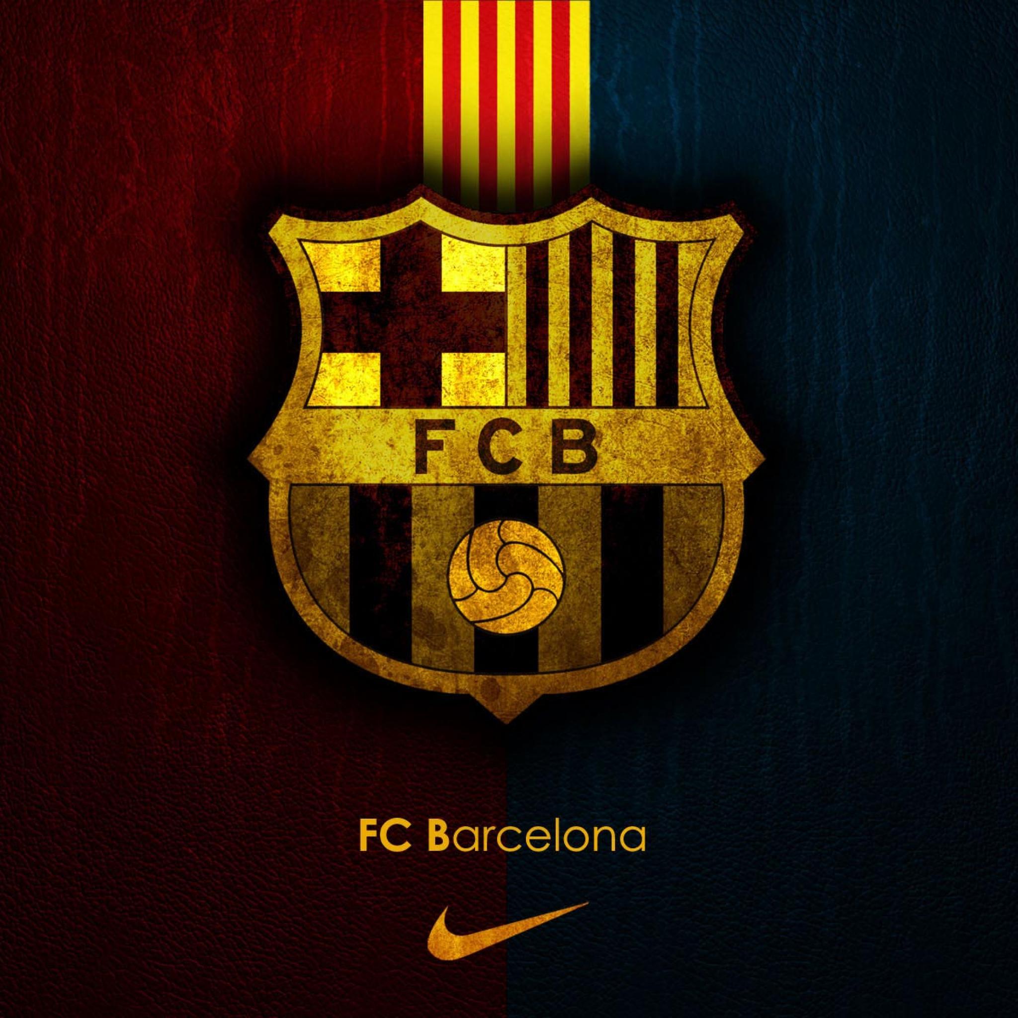 サッカー Fcバルセロナのロゴマーク Ipad タブレット壁紙ギャラリー
