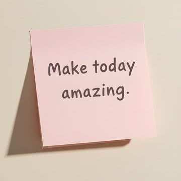 Make today amazing - 素晴らしい１日に