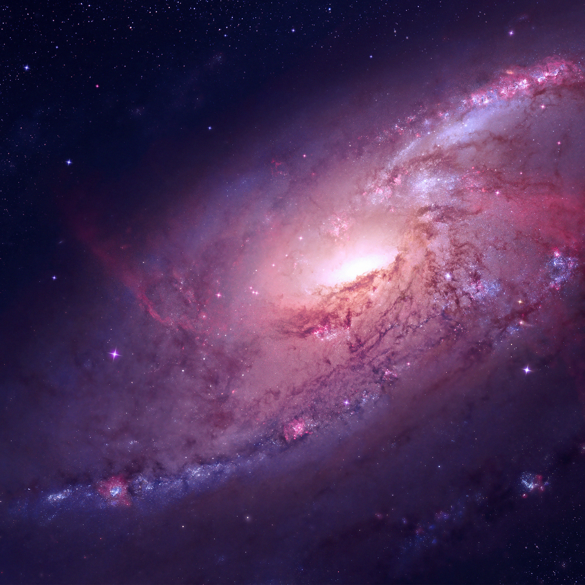 Milky Way Galaxy Ios Retina Wallpaper Ipad タブレット壁紙ギャラリー