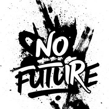 No Future|墨のiPhone壁紙