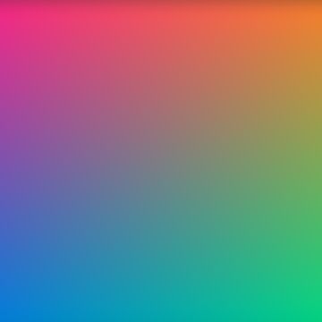 虹色のグラデーション