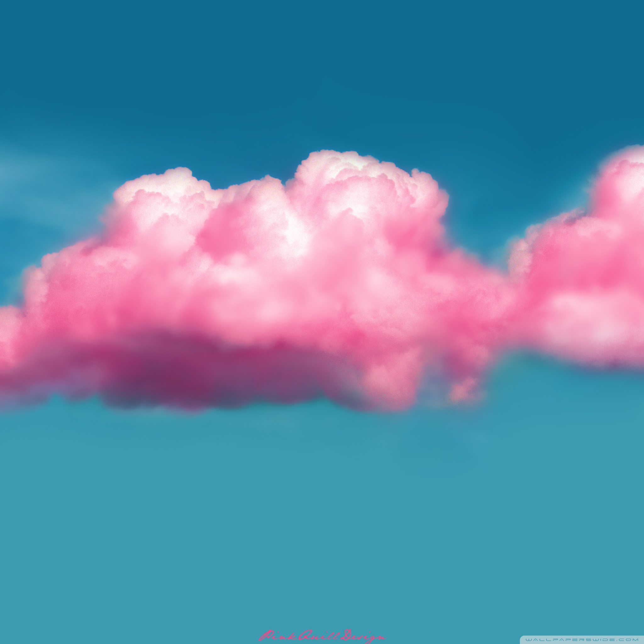 ピンク色の雲 Ipad タブレット壁紙ギャラリー