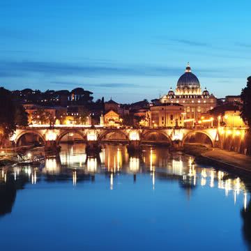 ローマの夜景