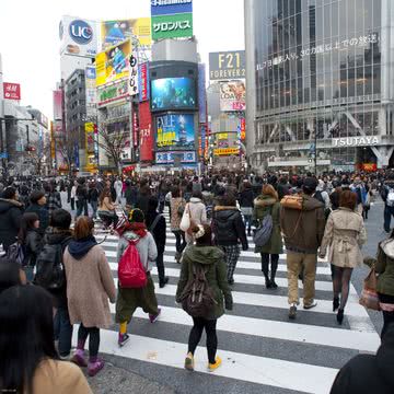 渋谷スクランブル交差点