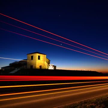 夜の道路