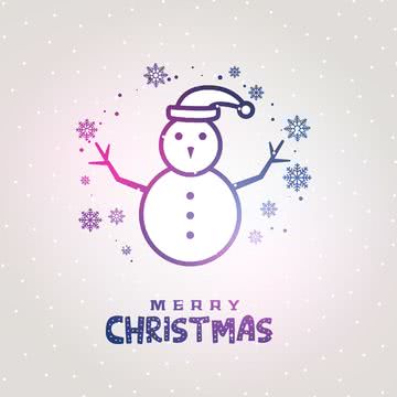 雪だるま - メリー・クリスマス