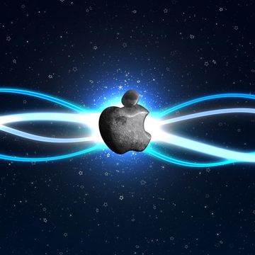 Space Apple logo