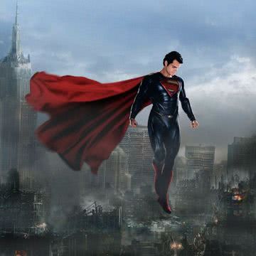 iPhone壁紙  Superman in Man …