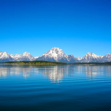 iPhone壁紙Teton Reflection i…