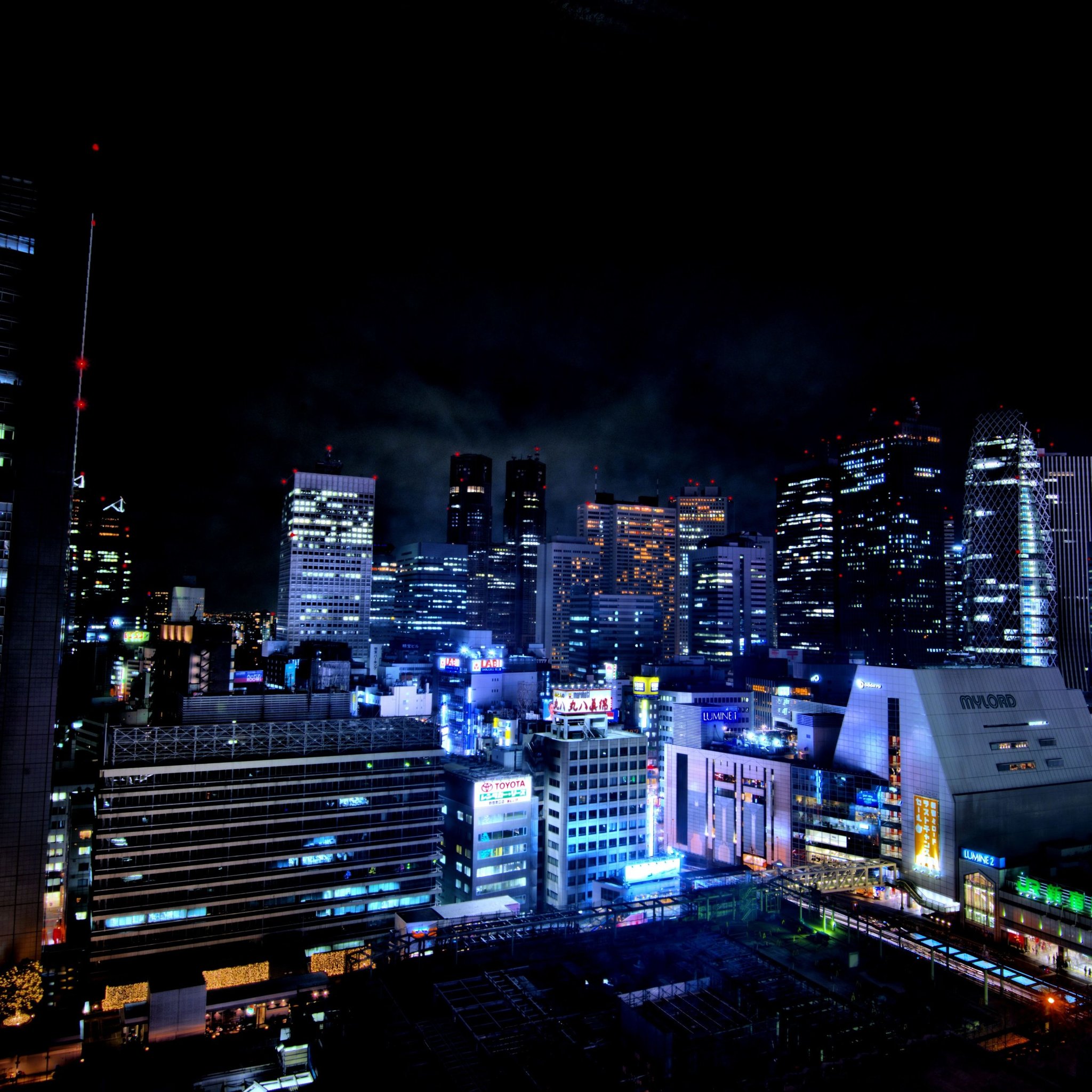 東京の夜景 Ipad タブレット壁紙ギャラリー