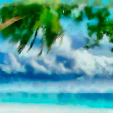 iPhone壁紙  Tropical Beach R…