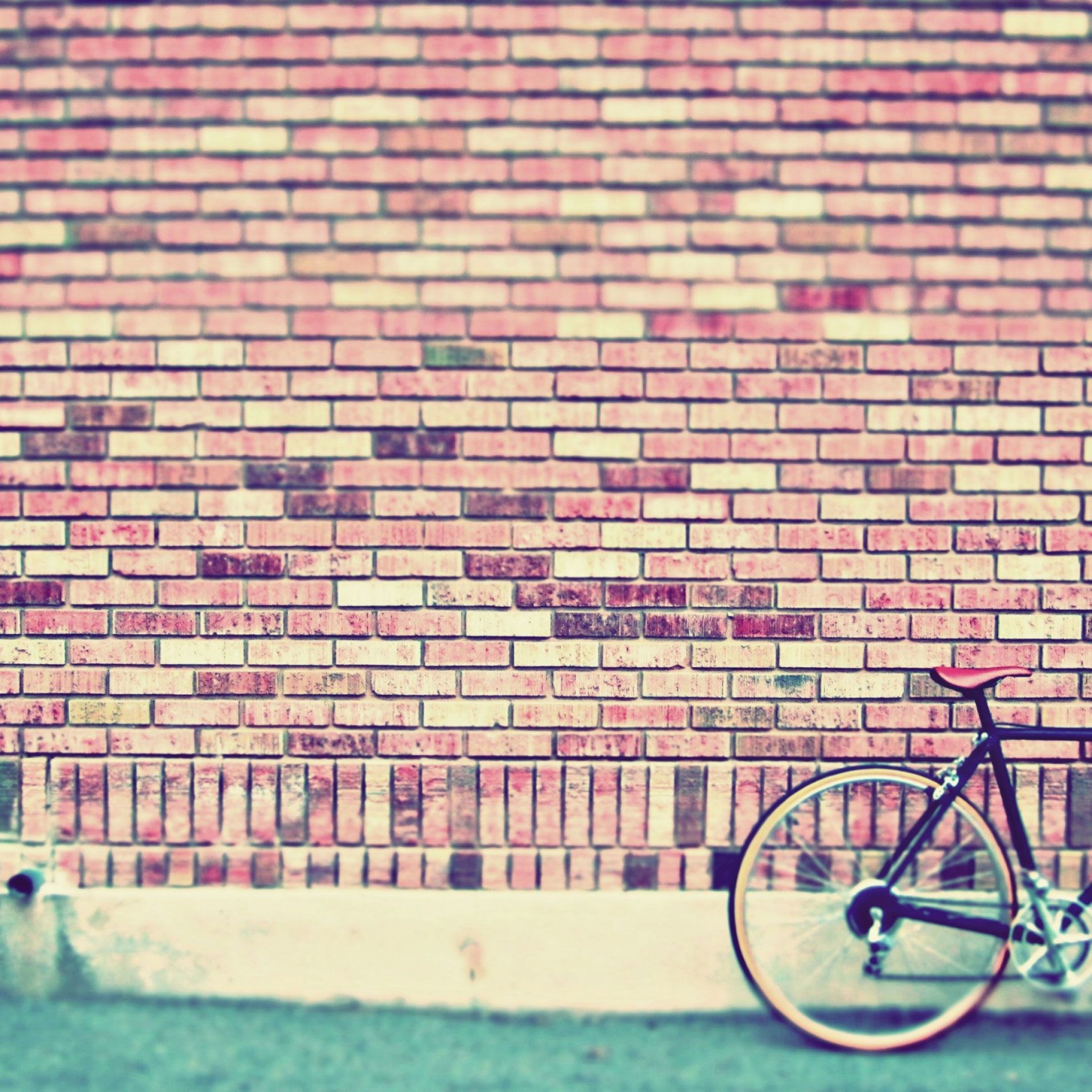 煉瓦の壁と自転車 おしゃれな風景 Ipad タブレット壁紙ギャラリー