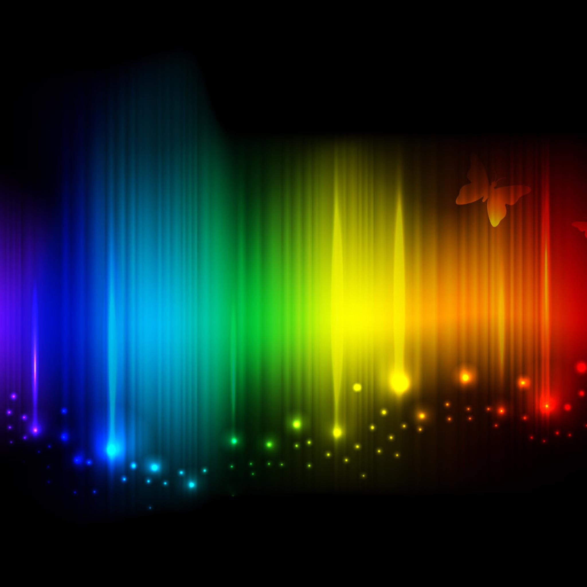 Wallpaper Schmetterlinge Spectrum Rainbow Sparkle Computer Wallpapers Hd Ipad タブレット壁紙ギャラリー