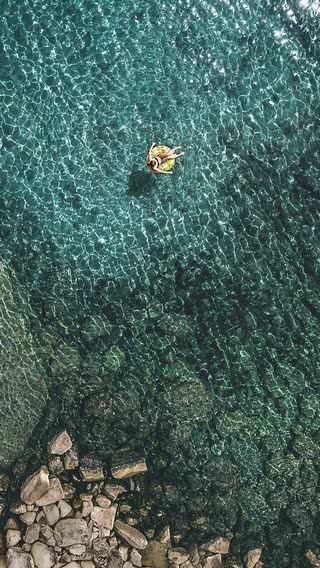 海 - 航空写真